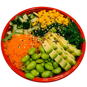 Poke bowl Avocado (vegetarisch)
