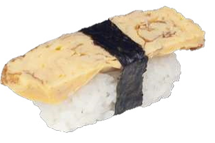 Tamago nigiri (2 stuks)