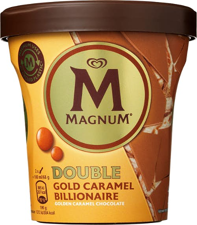 Magnum Double Gold Caramel Billionaire